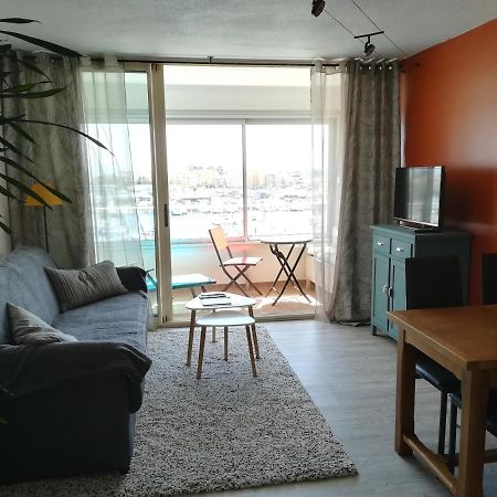 Studio cabine VUE PORT avec piscine, parc, boulodrome et parking privé Agde Exterior foto
